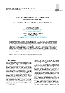 Basic quantum circuits for classification and approximation tasks