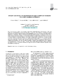 Breast cancer nuclei segmentation and classification based on a deep learning approach