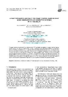 A fault estimation and fault-tolerant control based sliding mode observer for LPV descriptor systems with time delay