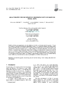 An automated driving strategy generating method based on WGAIL-DDPG