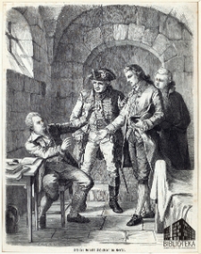 Schiller besucht Schubart in Kerker