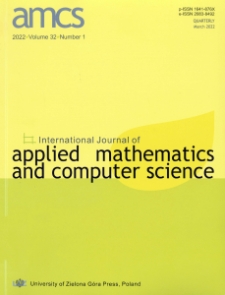 International Journal of Applied Mathematics and Computer Science (AMCS), volume 32, number 1 (2022) - Contents