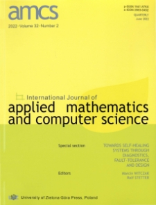International Journal of Applied Mathematics and Computer Science (AMCS), volume 32, number 2 (2022) - Contents