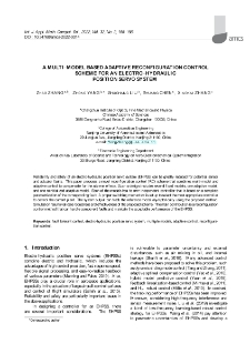 A multi-model based adaptive reconfiguration control scheme for an electro-hydraulic position servo system