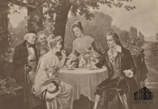 [Friedrich Schiller w gronie przyjaciół]