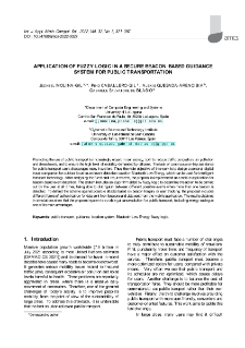 Application of fuzzy logic in a secure beacon-based guidance system for public transportation