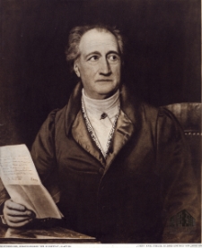 Joseph Karl Stieler, Bildnis Goethes vom Jahre 1828