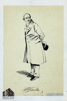J.W. Goethe the author of "Faust"