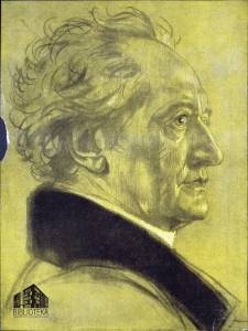 [Reprodukcja portretu Johanna Wolfganga Goethego]