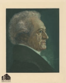 [Reprodukcja portretu Johanna Wolfanga Goethego]