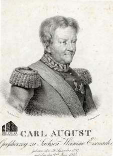 Carl August Grossherzog zu Sachsen-Weimar-Eisenach