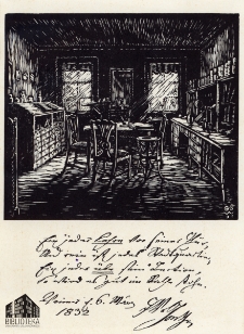 [Pracownia Goethego w Weimarze]