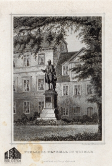 Wielands Denkmal in Weimar
