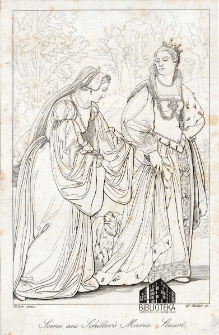 Scene aus Schiller's Maria Stuart