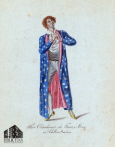 Herr Ochsenheimer als Franz Moor in Schillers Räubern