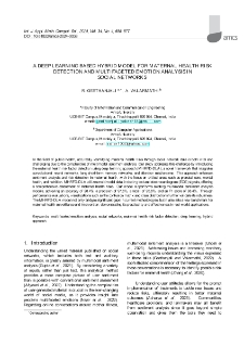 A deep learning based hybrid model for maternal health risk detection and multifaceted emotion analysis in social networks