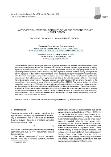 A projection strategy for improving the preconditioner in the LOBPCG