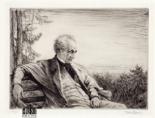 [Rozmyślający Johann Wolfgang Goethe]