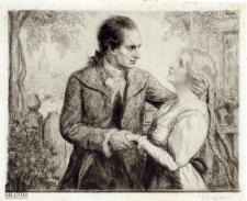 [Goethe i Friederike - scena rodzajowa]