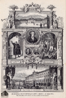 Zur Erinnerung an die erste Auff&uuml;hrung von Schiller's "Raubern". (13. Januar 1782.)