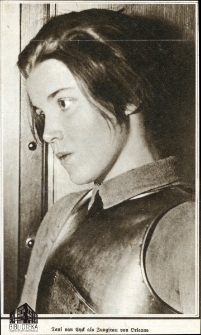 Toni von Eyck als Jungfrau von Orleans