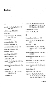 Demokracja - bóg, który zawiódł: ekonomia i polityka demokracji, monarchii i ładu naturalnego - indeks