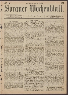 Sorauer Wochenblatt, No. 120. (11. October 1877)