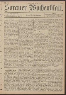 Sorauer Wochenblatt, Nr. 81. (15. Juli 1886)