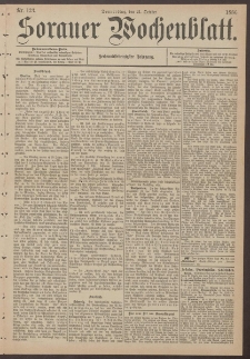 Sorauer Wochenblatt, Nr. 123. (21. October 1886)