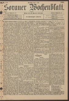 Sorauer Wochenblatt, Nr. 156. (8. Juli 1894)