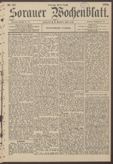 Sorauer Wochenblatt, Nr. 180. (5. August 1894)