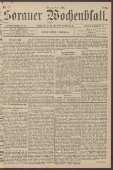 Sorauer Wochenblatt, Nr. 67. (6. Mai 1892)