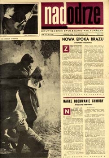 Nadodrze: dwutygodnik społeczno-kulturalny, 15-30 kwietnia 1966