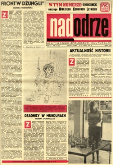 Nadodrze: dwutygodnik społeczno-kulturalny, 15-31 lipca 1966