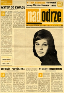 Nadodrze: dwutygodnik społeczno-kulturalny, 15-31 sierpnia 1966