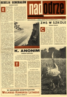 Nadodrze: dwutygodnik społeczno-kulturalny, 15-30 września 1966