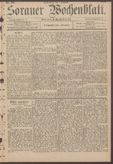 Sorauer Wochenblatt, Nr. 280. (1. Dezember 1894)