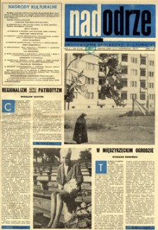 Nadodrze: dwutygodnik społeczno-kulturalny, 15-31 października 1966