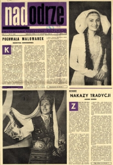 Nadodrze: dwutygodnik społeczno-kulturalny, 1-15 listopada 1966