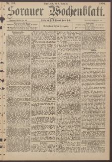 Sorauer Wochenblatt, Nr. 286. (8. Dezember 1894)