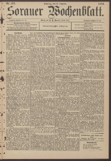 Sorauer Wochenblatt, Nr. 293. (16. Dezember 1894)