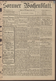 Sorauer Wochenblatt, Nr. 298. (22. Dezember 1894)