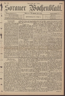 Sorauer Wochenblatt, Nr. 56. (7. M&auml;rz 1895)