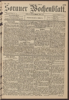Sorauer Wochenblatt, Nr. 32. (7. Februar 1896