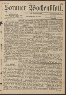 Sorauer Wochenblatt, Nr. 35. (11. Februar 1896)