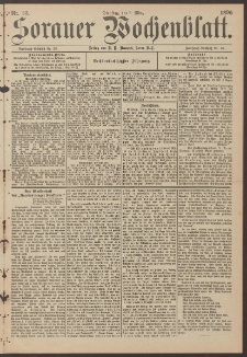 Sorauer Wochenblatt, Nr. 53. (3. März 1896)