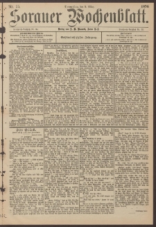 Sorauer Wochenblatt, Nr. 55. (5. März 1896)