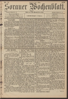 Sorauer Wochenblatt, Nr. 56. (6. M&auml;rz 1896)
