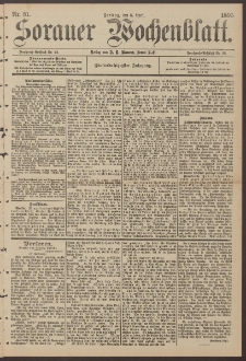 Sorauer Wochenblatt, Nr. 81. (5 April 1895)