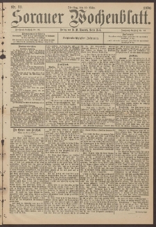 Sorauer Wochenblatt, Nr. 59. (10. März 1896)